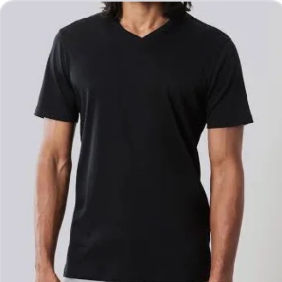 Robert Barakett The Barakett V Tee Black - Picture 1 of 5